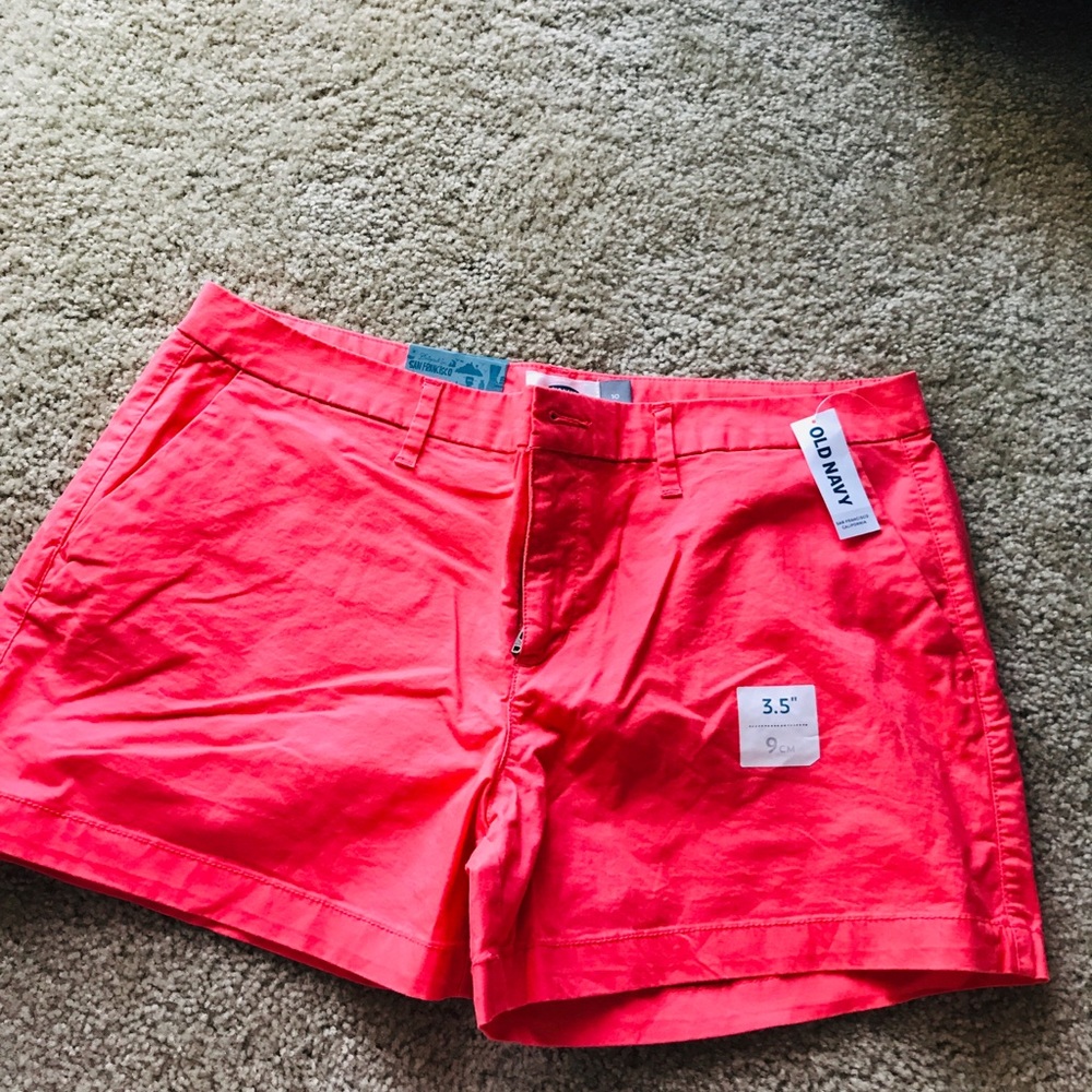 Peach 🍑 Old Navy Short Sz 10